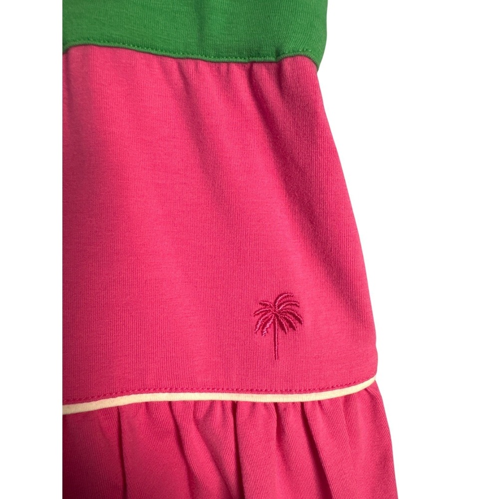 Lilly Pulitzer Pink Green Skort XL Costal CleanGirl TennisCore Sporty Prep Flowy - Picture 5 of 6